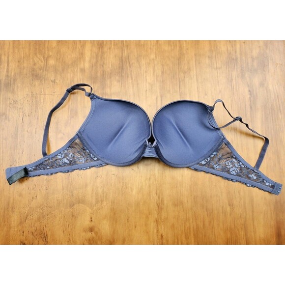 Smart and Sexy Bra SA276 Size 36C Padded Maximum Cleavage Lace Lined Push-Up - Picture 5 of 5